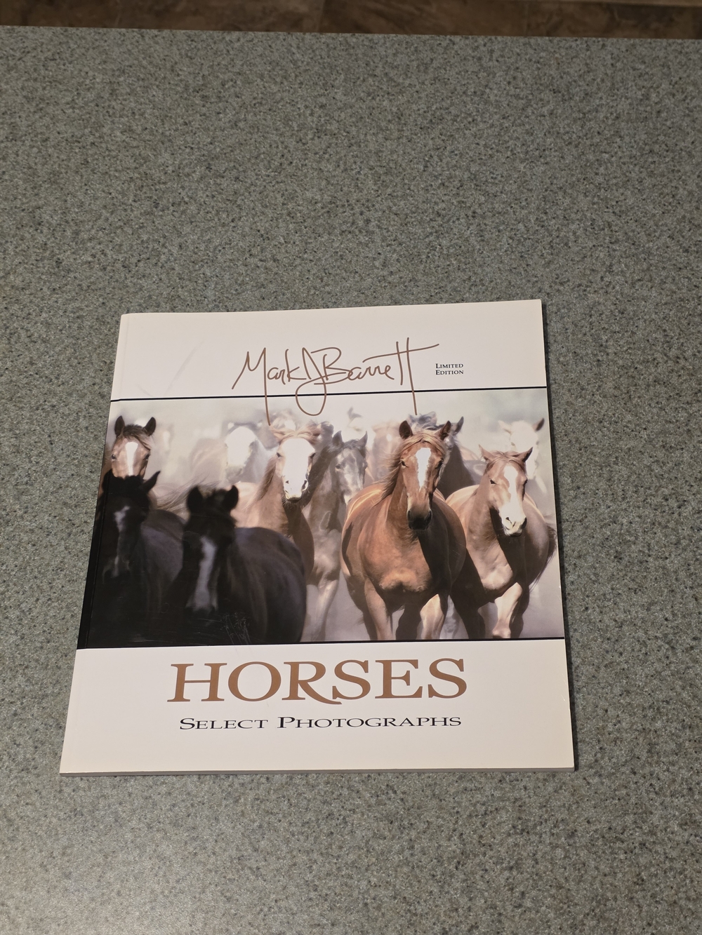 Horses: Select Photographs (Limited Edition) by photographer Mark J. Barrett